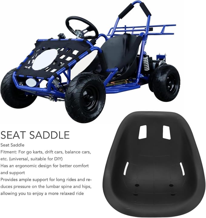 Zitzadel - Comfortabele Zitting - Skelter Rijden - Ergonomisch Ontwerp
