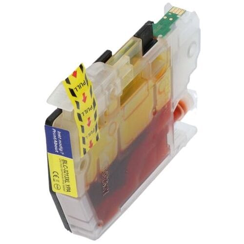 PrintAbout Inktcartridge LC-3213Y Geel Hoge capaciteit geschikt voor Brother