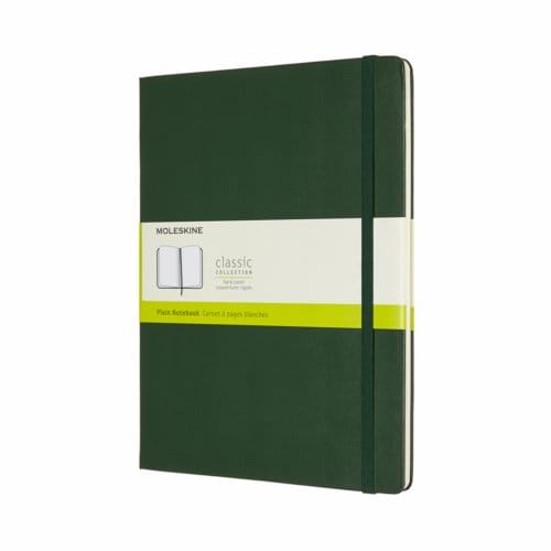 Moleskine Classic Notitieboek - Extra Large - Hardcover - Blanco - Mirte Groen