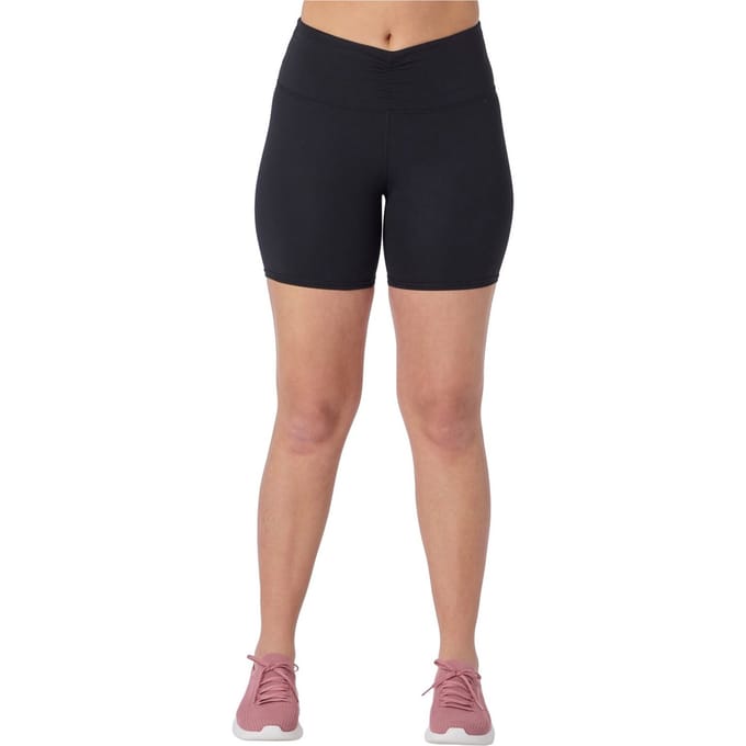 Skechers Goflex Slim 6' Fietsshort Polyester Dames Zwarte Activewear Shorts