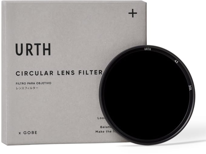 Urth 43mm ND1000 (10 Stop) Lens Filter (Plus+)