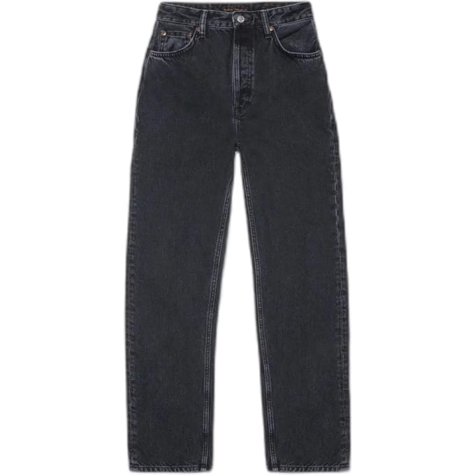 Regular jeans voor dames Nudie Jeans Lofty Lo Black Vintage