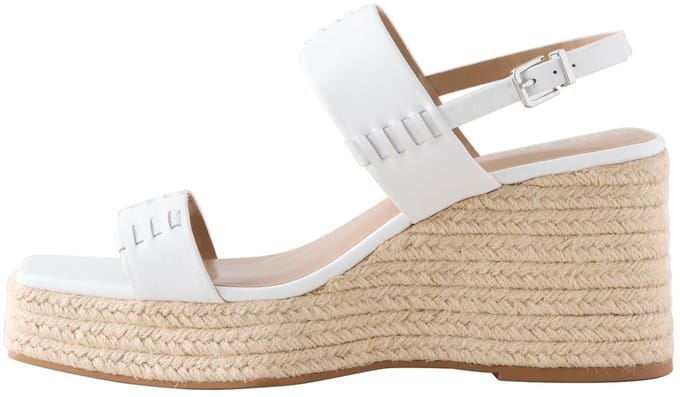 Next - Dames - Schoenen van hoogwaardig ambachtelijk leer met sleehak - Wit