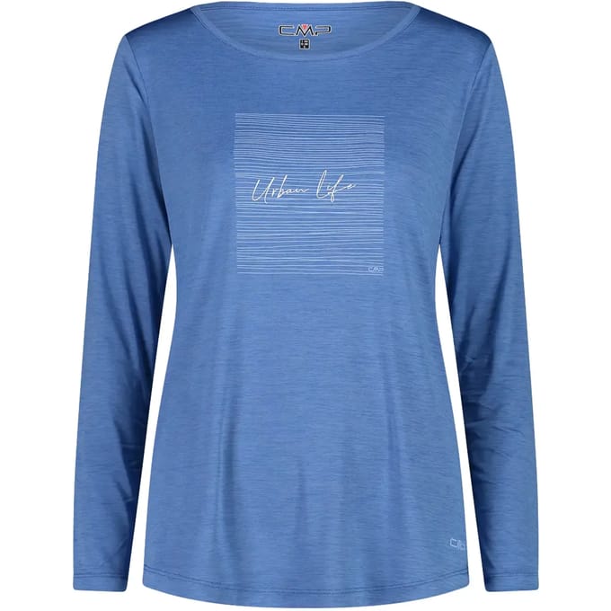 Dames-T-shirt met lange mouwen CMP