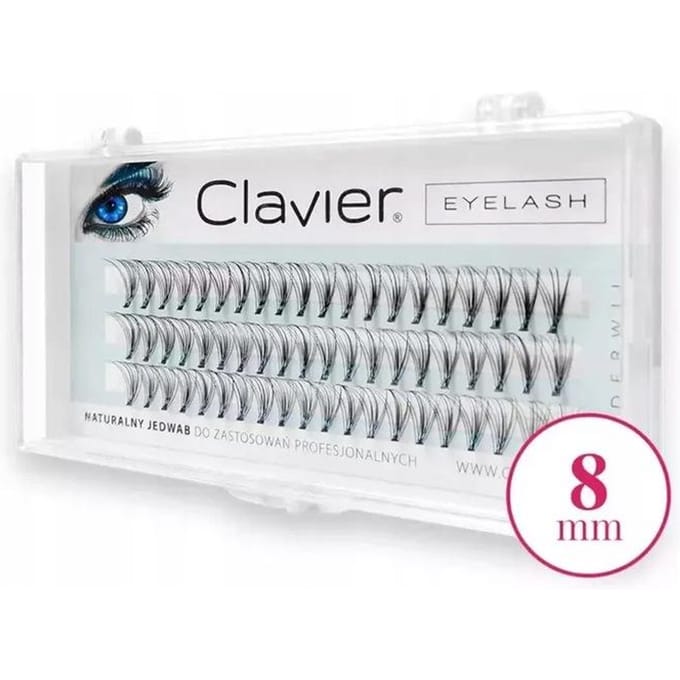Clavier - Eyelash Tufts Eyelashes 8Mm