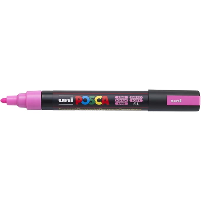 Verfstift - Roze - Waterbasis - Conische punt medium - 1 stuk