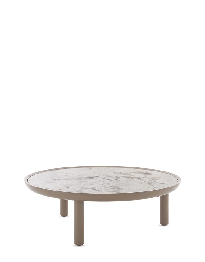 Kartell K-Top bijzettafel Ø 105 cm - Nature Tundra