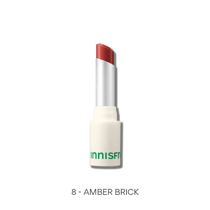 [innisfree] Luchtige matte lippenstift (8 kleuren) 3,5 g 8 Amber Brick white