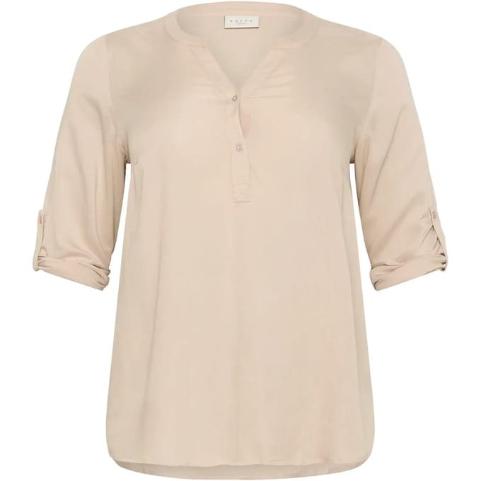 Damesblouse met lange mouwen KAFFE Curve Sida