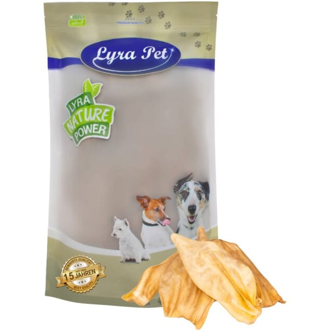 100 st. Lyra Pet® Runderoren ca. 2 kg