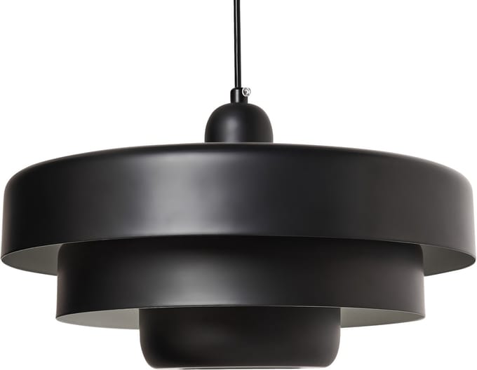 KOLGA - Hanglamp - Zwart - Metaal