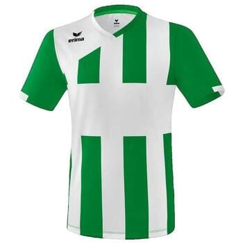Erima Siena 3.0 Shirt Korte Mouw - Smaragd / Wit | Maat: S