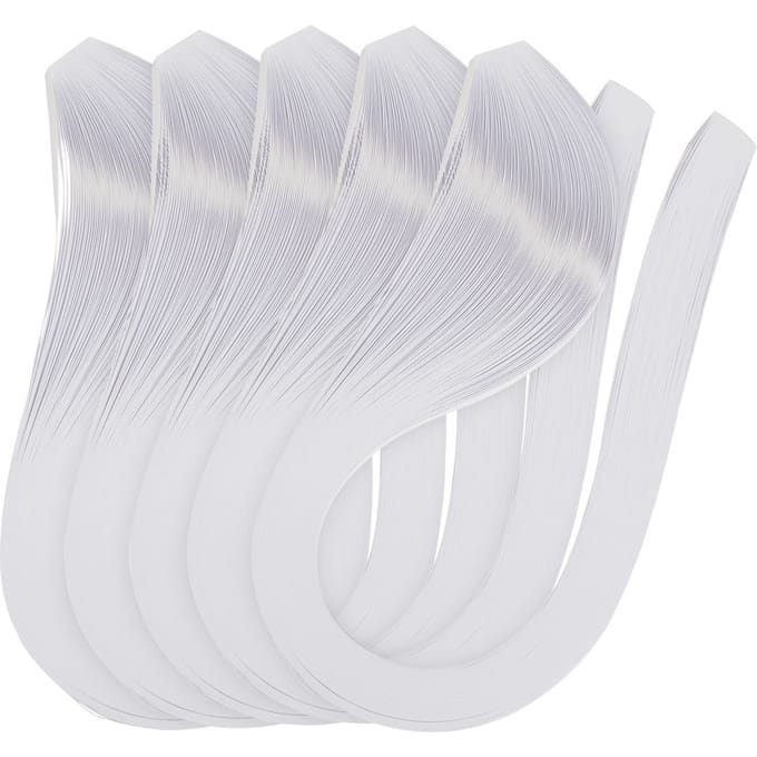 VBS Quilling strepen "Wit", 5 mm, 600 stuks