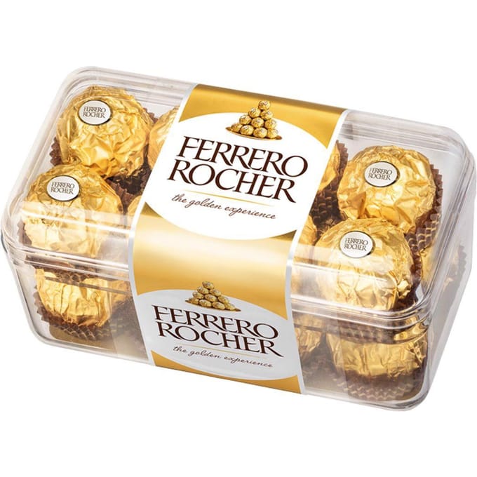 Ferrero Rocher Knapperige Wafel Met Romige Vulling En Hazelnoot In Chocolade 200 G