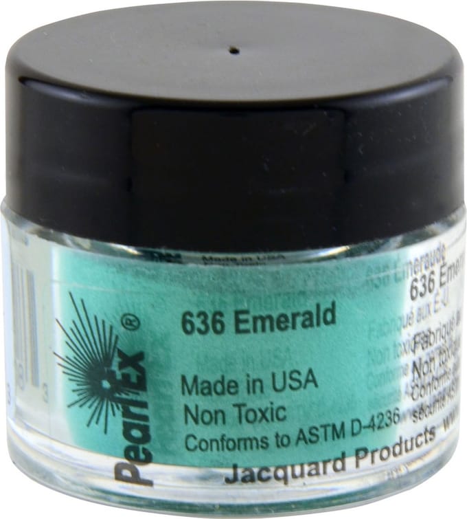 Jacquard Pearl Ex Pigment Smaragdgroen 3 gr