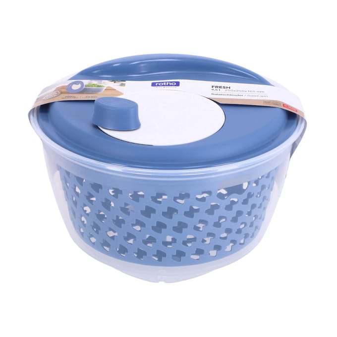 Rotho Fresh slacentrifuge - 4,5 Liter - Horizon blauw