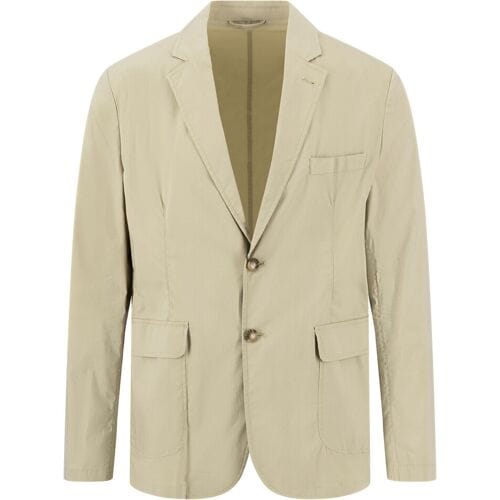 Fynch-Hatton Blazer Solid Color Travel Lightweight Pistache / male