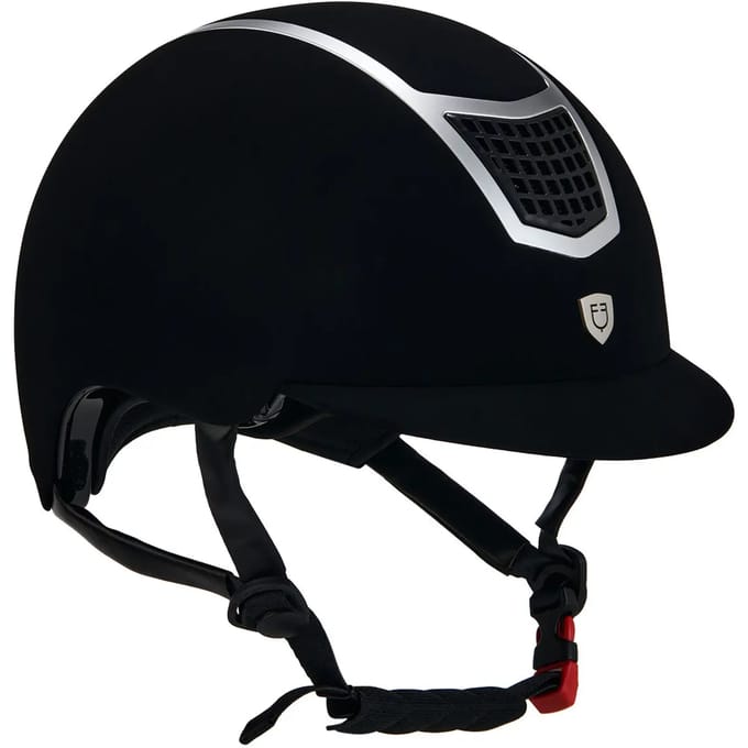 Rijhelm Equestro Modello Eclipse Plain Velvet