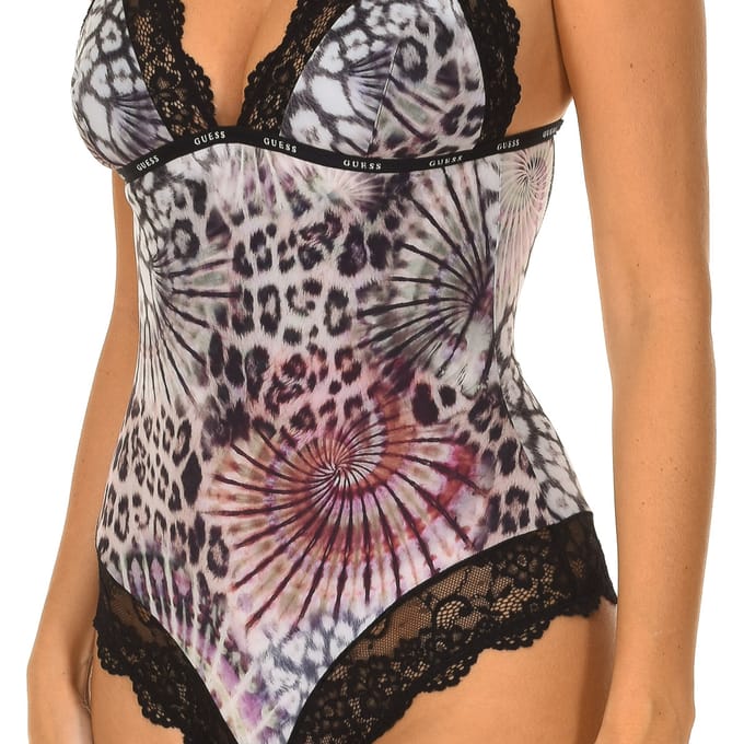 Strapless bodysuit met open rug O0BM02MC03M vrouw