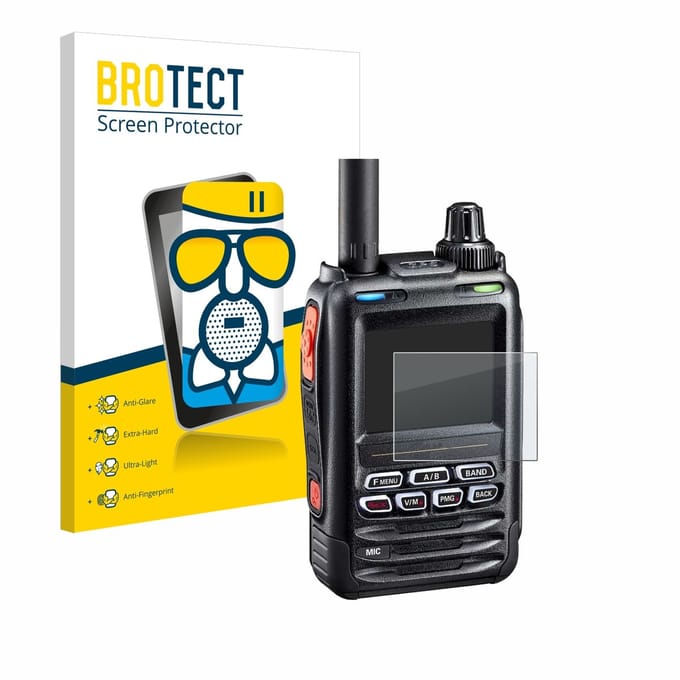 BROTECT - Screenprotector voor Yaesu FT-5DE/DR - Folie Beschermfolie Beschermglas matte