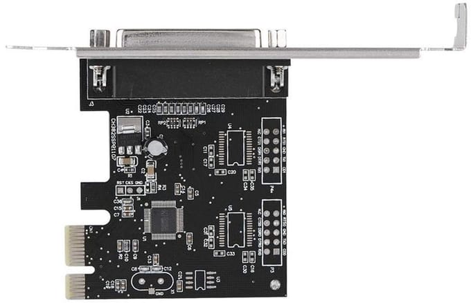 Dailygoody - PCI Express parallelle kaart - PCI-E printerkaartadapter - Eenvoudige software-installatie - Compact formaat - Hogesnelheids-I/O-controll..