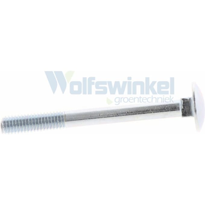 Hoenderdaal slotbout gegalv. 4.6 m  6 x  60 mm din 603  - doos à 200 stuks