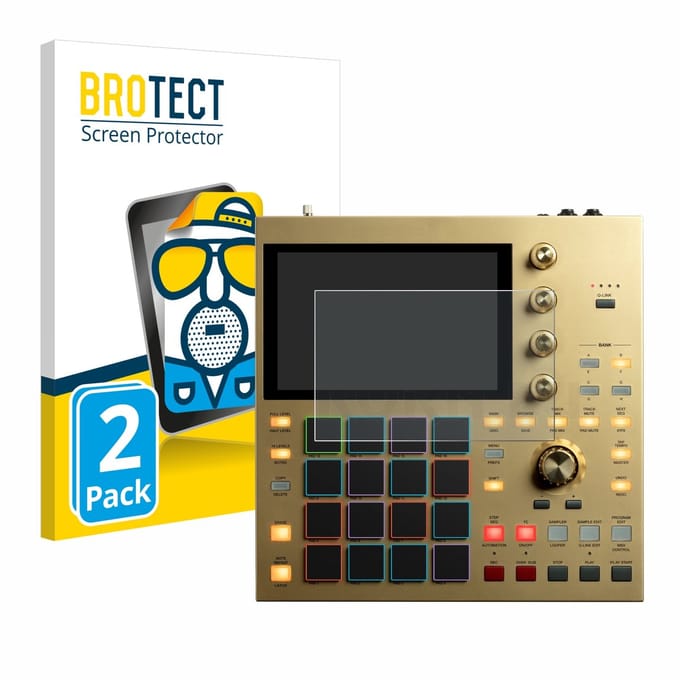 BROTECT - Screenprotector voor Akai MPC One - Folie Beschermfolie matte 2 Stuks
