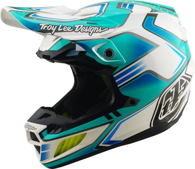 Troy Lee Designs SE5 Composite MIPS Crest Motocrosshelm -