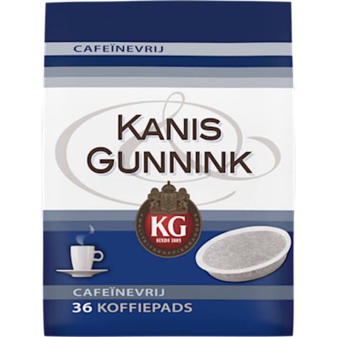 Koffiepads Cafeinevrij