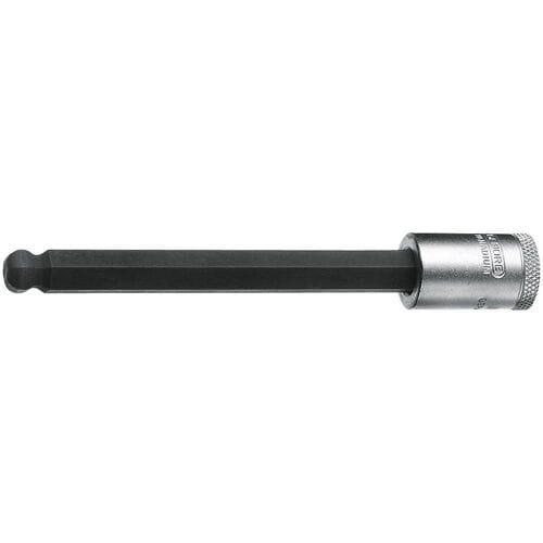 Gedore IN 30 LK Dopsleutel-schroevendraaier 3/8" met kogelkop - Lang - 132 x 6mm