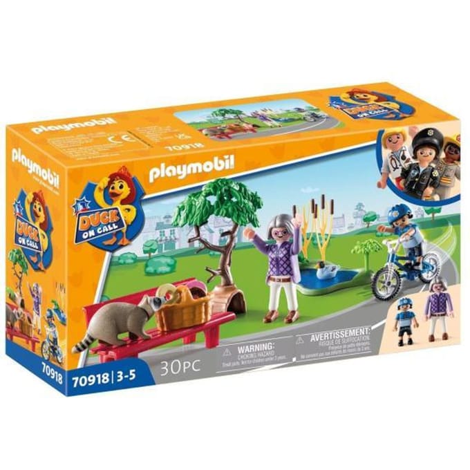 PLAYMOBIL Duck On Call - Politieactie. Pak de dief! - 70918