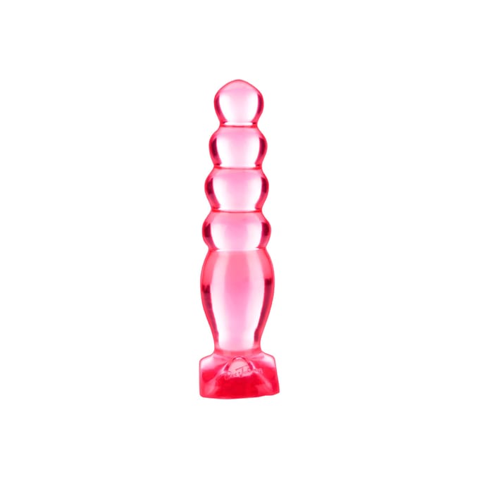 Doc Johnson Crystal Jellies Anal Delight - Dildo - Roze - Ø 30 mm