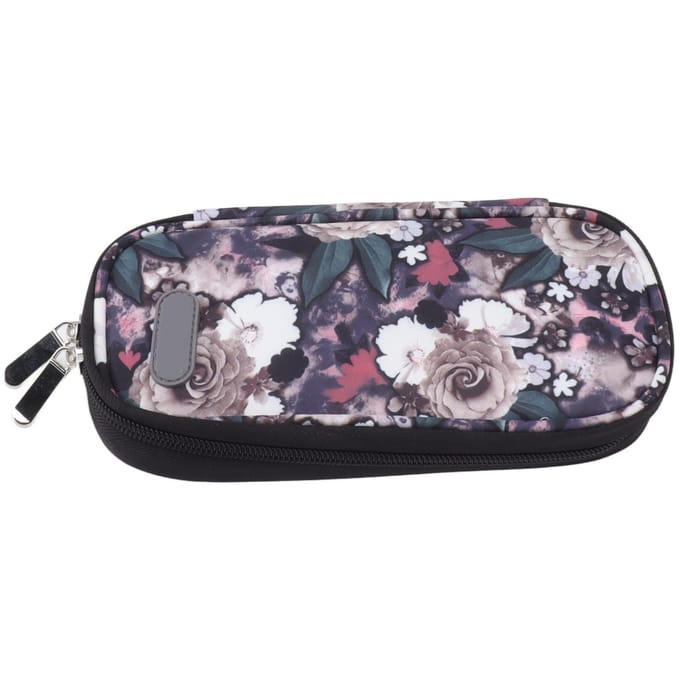 Sac isotherme à insuline, pochette de transport et de refroidissement, fermeture éclair, pour l'intérieur et l'extérieur, type 1 black