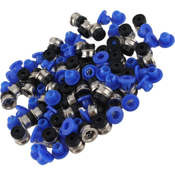 50 Sets Pneumatische Klep Connector Koppen voor VORON Extruder 3D Printer Accessoires PTFE ECAS04 black