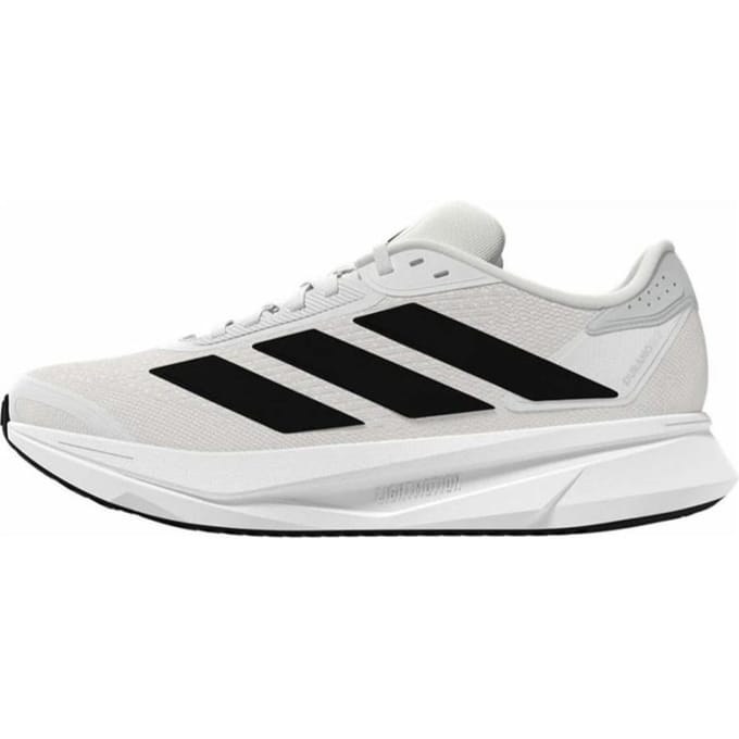 Adidas Duramo Sneakers Heren - Wit - Maat 42 2/3 - Mesh/Synthetisch