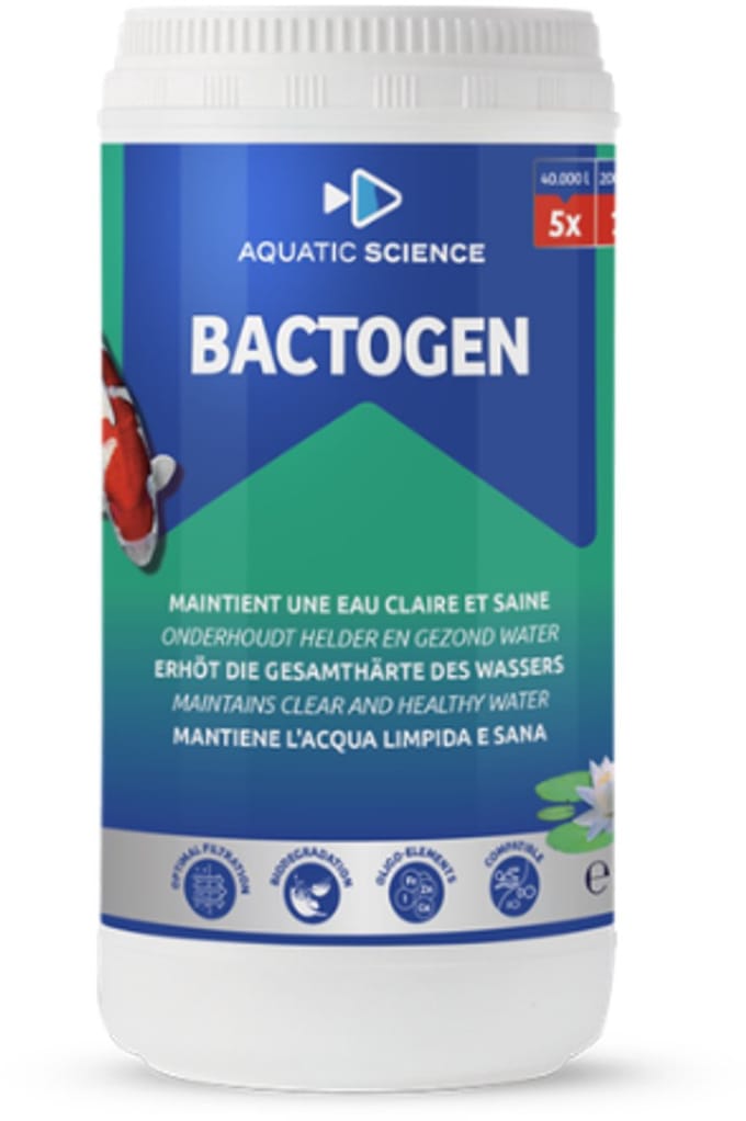 Aquatic Science - Ichipond - Bactogen 40m³ - 1 kg voor 40000 liter water