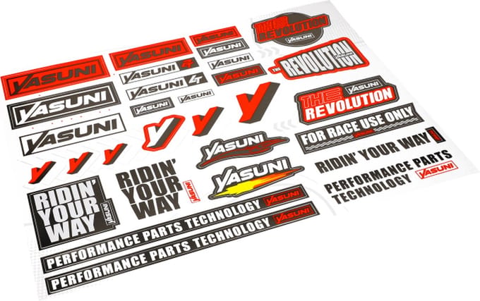 Yasuni Stickerset Yasuni 30 delig 45 x 35 cm