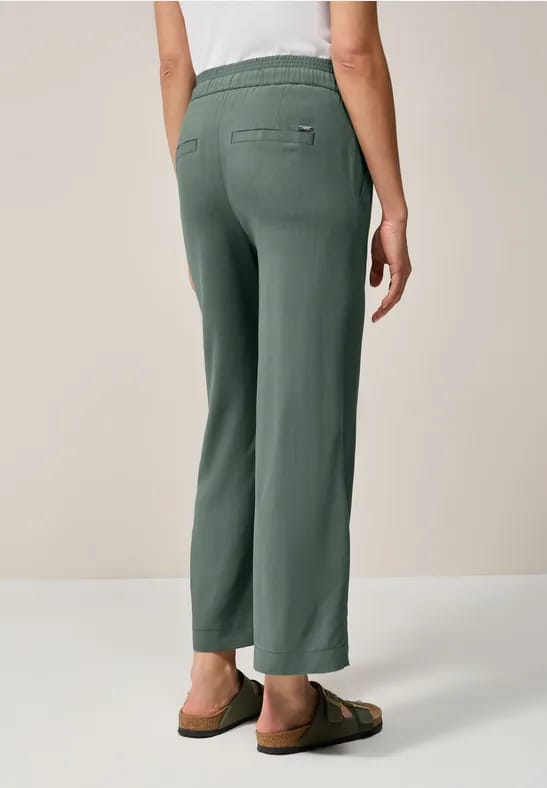 7/8 Wide Legs viscose broek