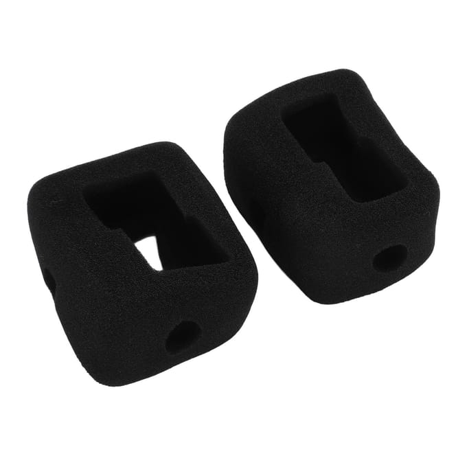 2 Stuks Windscherm Cover Windruis Vermindering Vervormingsbestendig Windscherm Behuizing Frame Case voor black