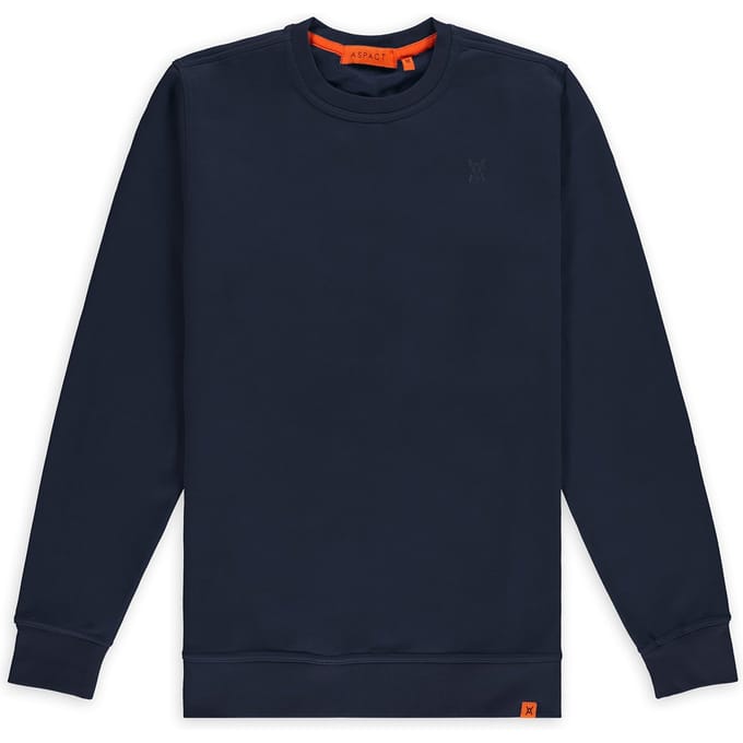 ASPACT Benja Crewneck Blue Taglia: S | Maglioni a maglia Outlet | Unisex | Blu