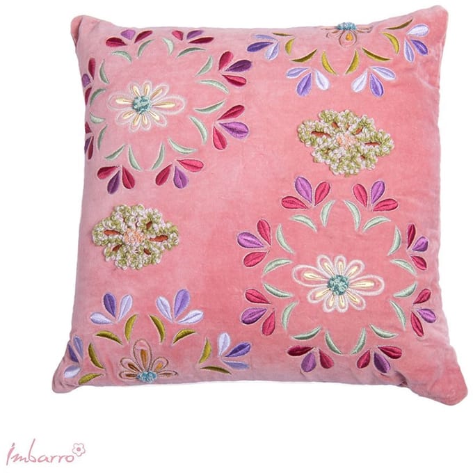 Imbarro - Kussen - Sierkussen - Sofia - 50 x 50 cm - 100% Katoen Velvet