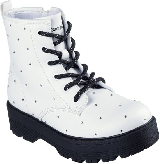 Skechers Gravlen - maat 34- Hi Meisjes Laarzen - Wit