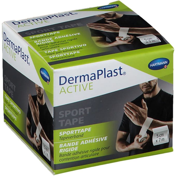 Hartmann Dermaplast Active Sporttape Wit 5 cm x 7 m 1 Verband