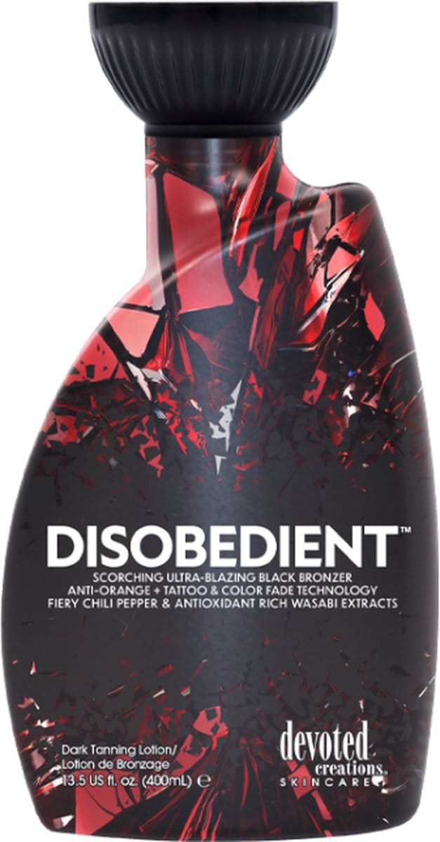 Devoted Creations - Disobedient - 400ml - Zonnebankcrème