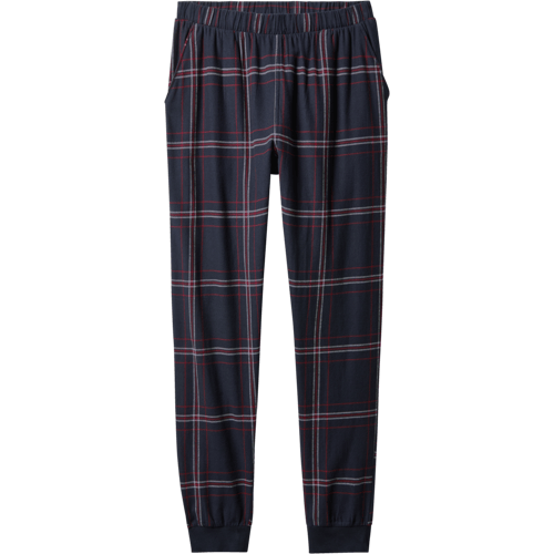 ESMARA Flanellen dames pyjamabroek (Marineblauw, S (36/38))
