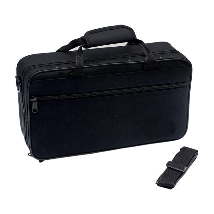 Klarinetkoffer Gigbag Rugzakbox Waterbestendig 600D schuimkatoenen vulling met verstelbare black