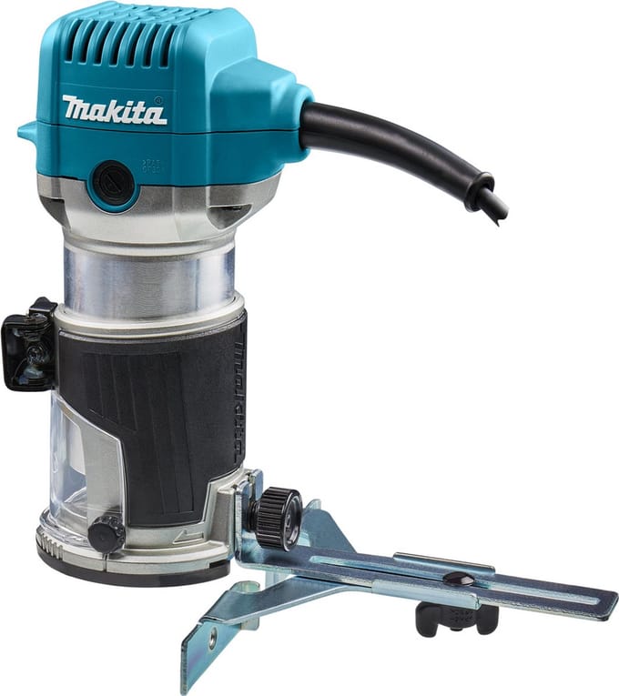 Makita RT0702C - freesmachine - 710 W - 6 snelheden - 6-8 mm
