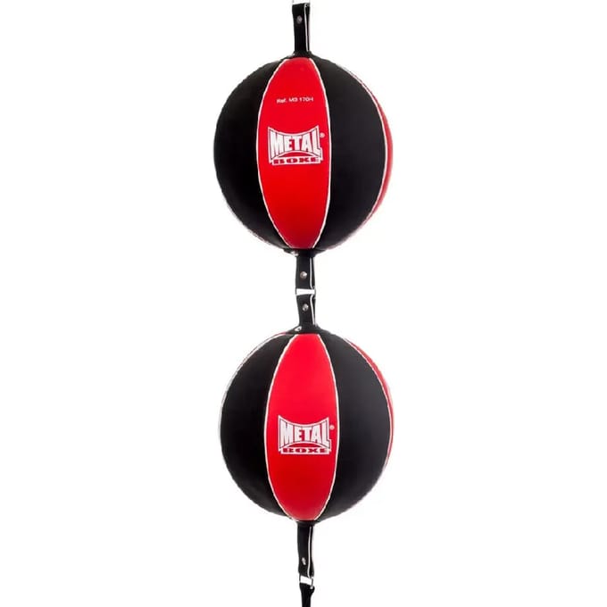 Elastische bokszak met dubbele bal Metal Boxe