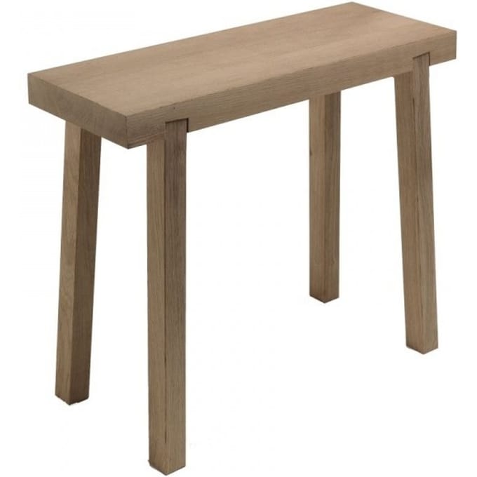 SIDE by SIDE Schemel bankkruk - Eiken onbehandeld