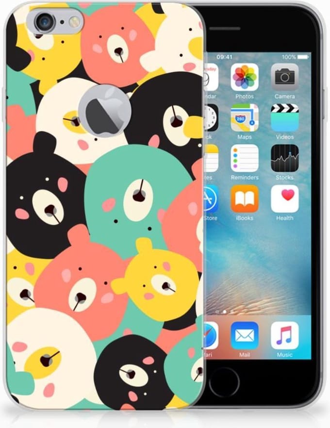 Apple iPhone 6 Plus | 6s Plus Telefoonhoesje met Naam Bears